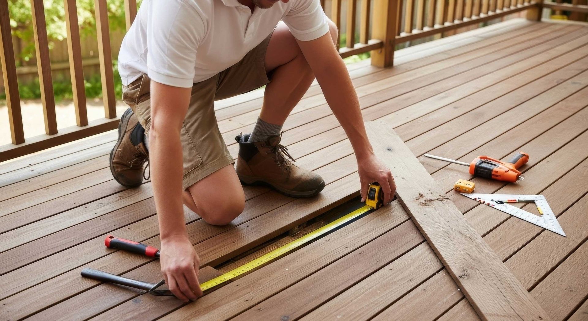 Timber Deck Repair And Maintenance In Flinders View