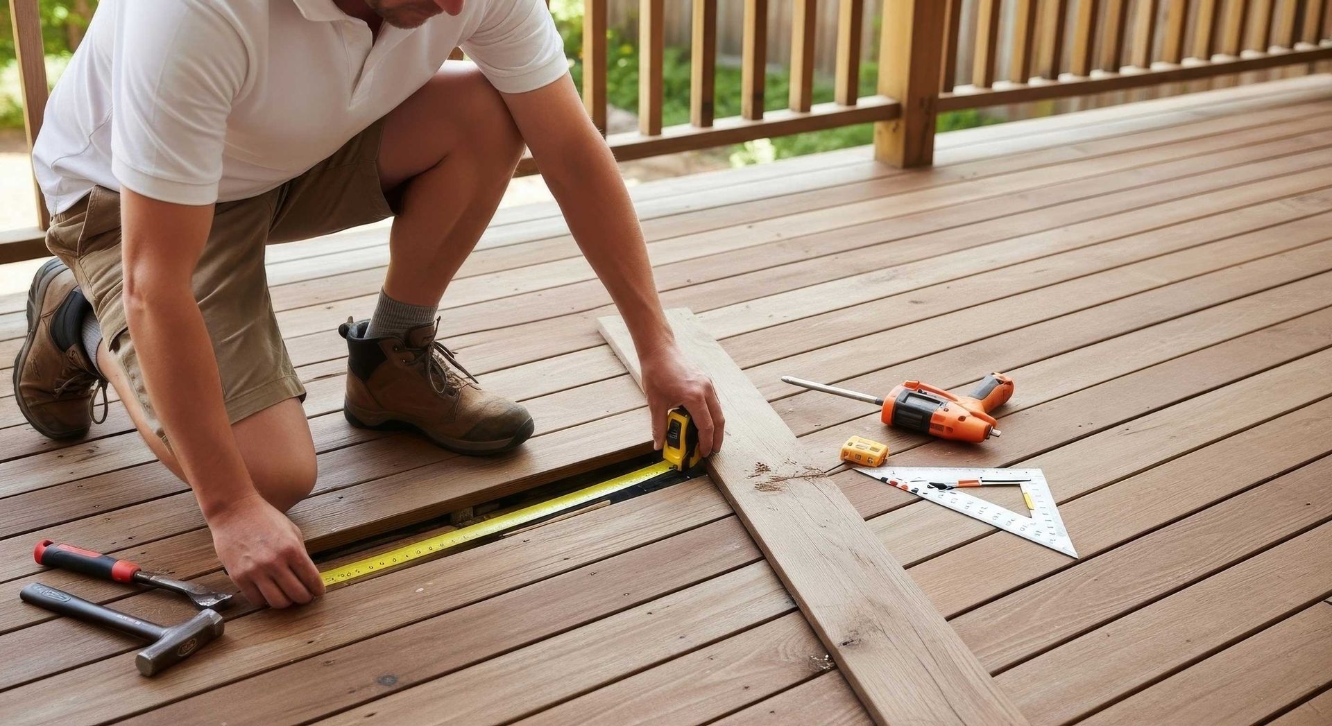 Timber Deck Repairs and Maintenance by Handyman Goodna
