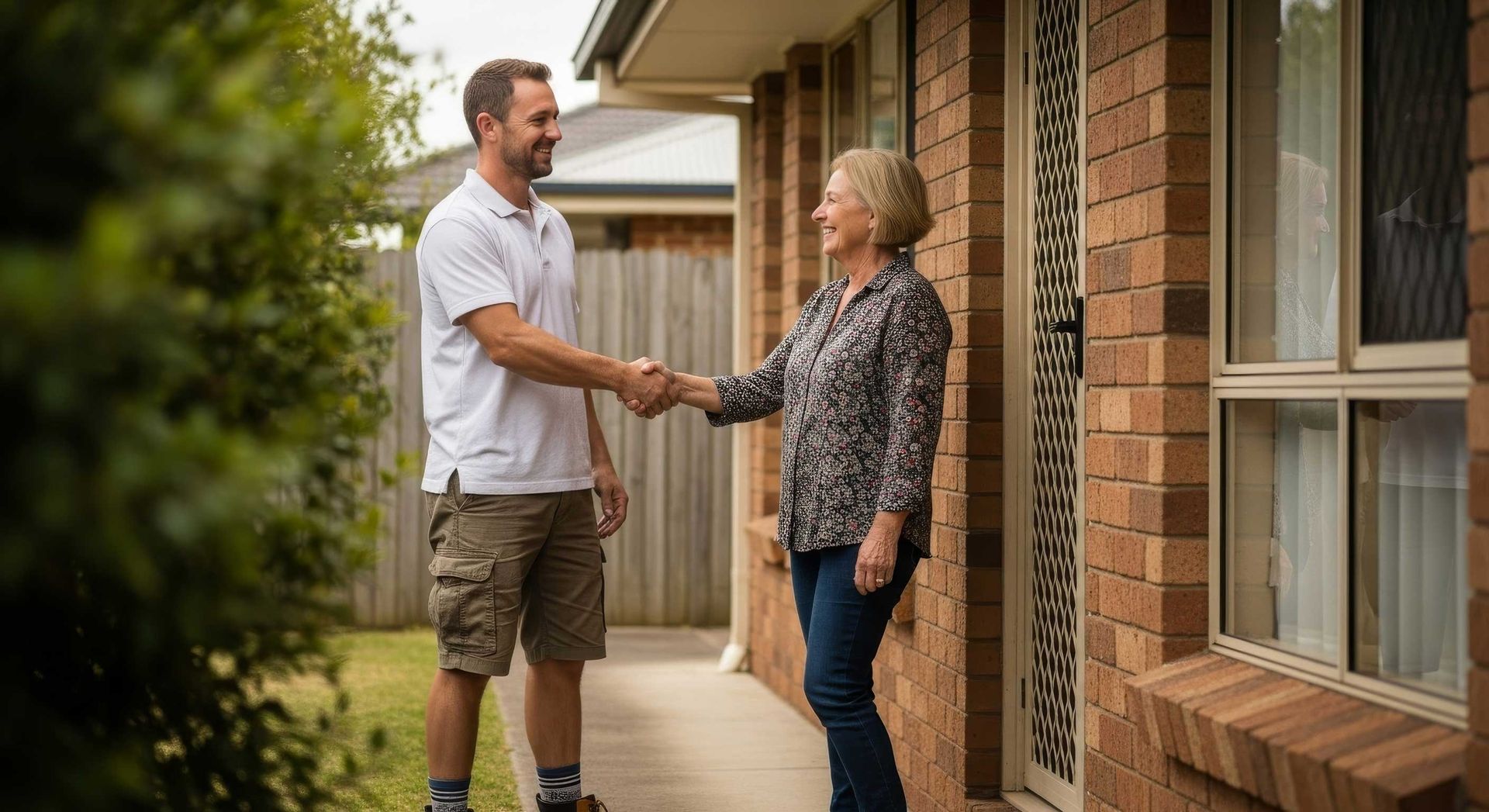 Handshake With Local Client in Ipswich