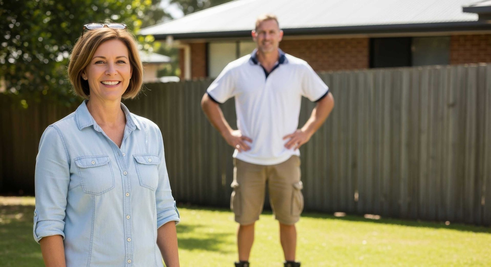 Friendly Handyman in Booval Smiling After Completing Home Repair