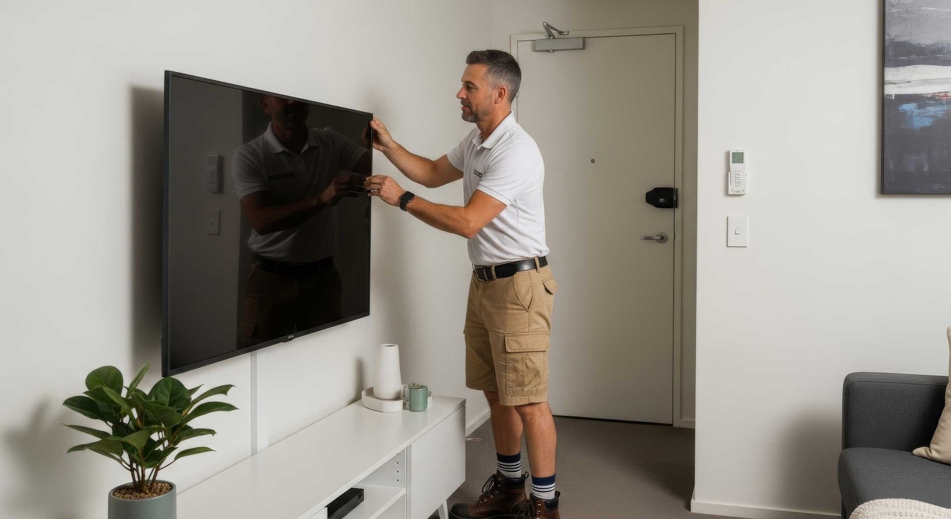 TV Wall Mounting For A Clean Living Room Setup, Springfield Lakes