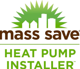 A logo for mass save heat pump installer