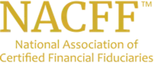 NACFF logo in gold with “National Association of Certified Financial Fiduciaries” text
