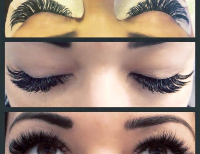 After Eyelash Extension — Huntington Beach, CA — Brushed Studio
