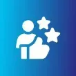 Adhesive and fastener caution icon