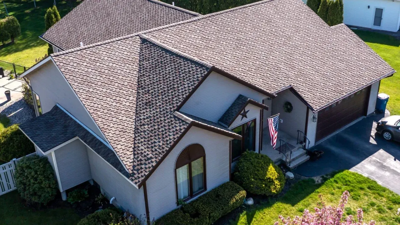 Asphalt shingle roof installation in Silver Spring, MD