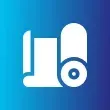 Roofing roll icon