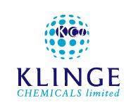 A logo for a company called klinge chemicals limited.
