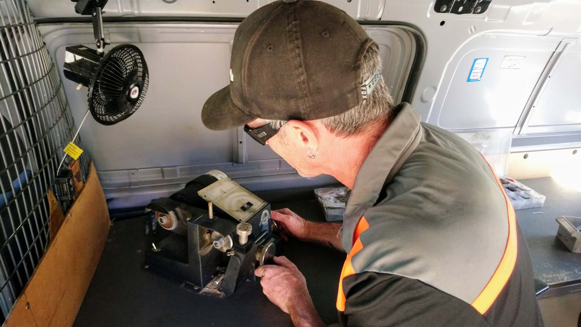 Locksmith Cutting New Key  — CQ Mobile Locksmith in Rockhampton, QLD