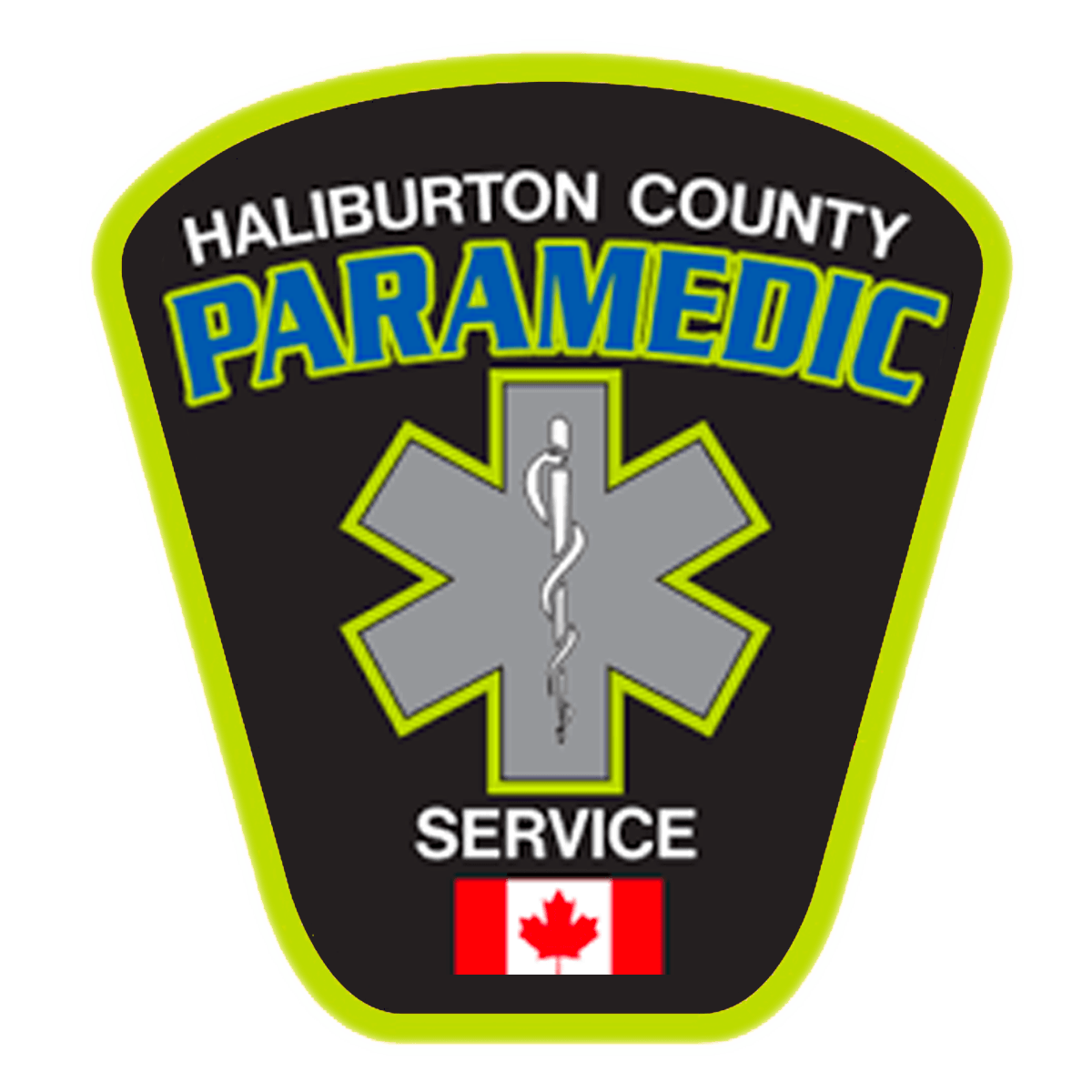 A patch for the haliburton county paramedic service