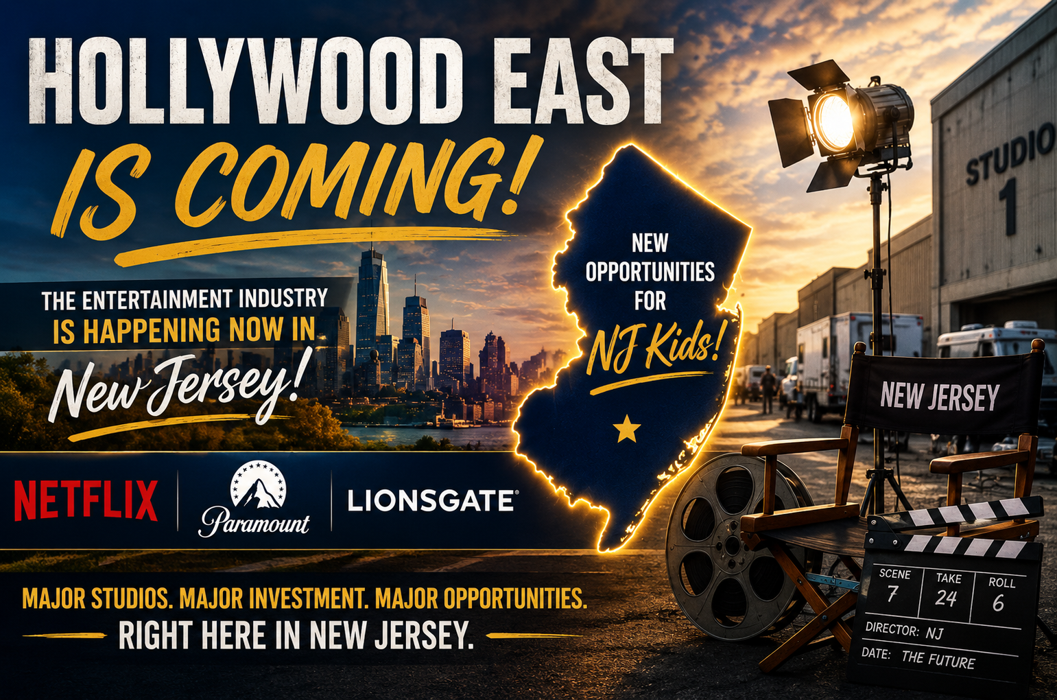 New Jersey Film Industry Creates New Opportunities for Young Performers