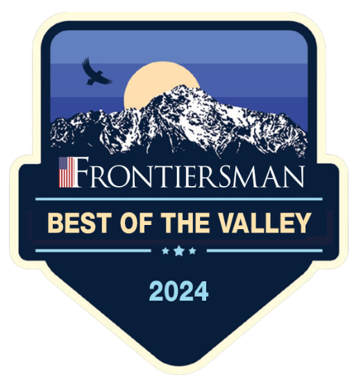 A frontiersman best of the valley badge for 2024