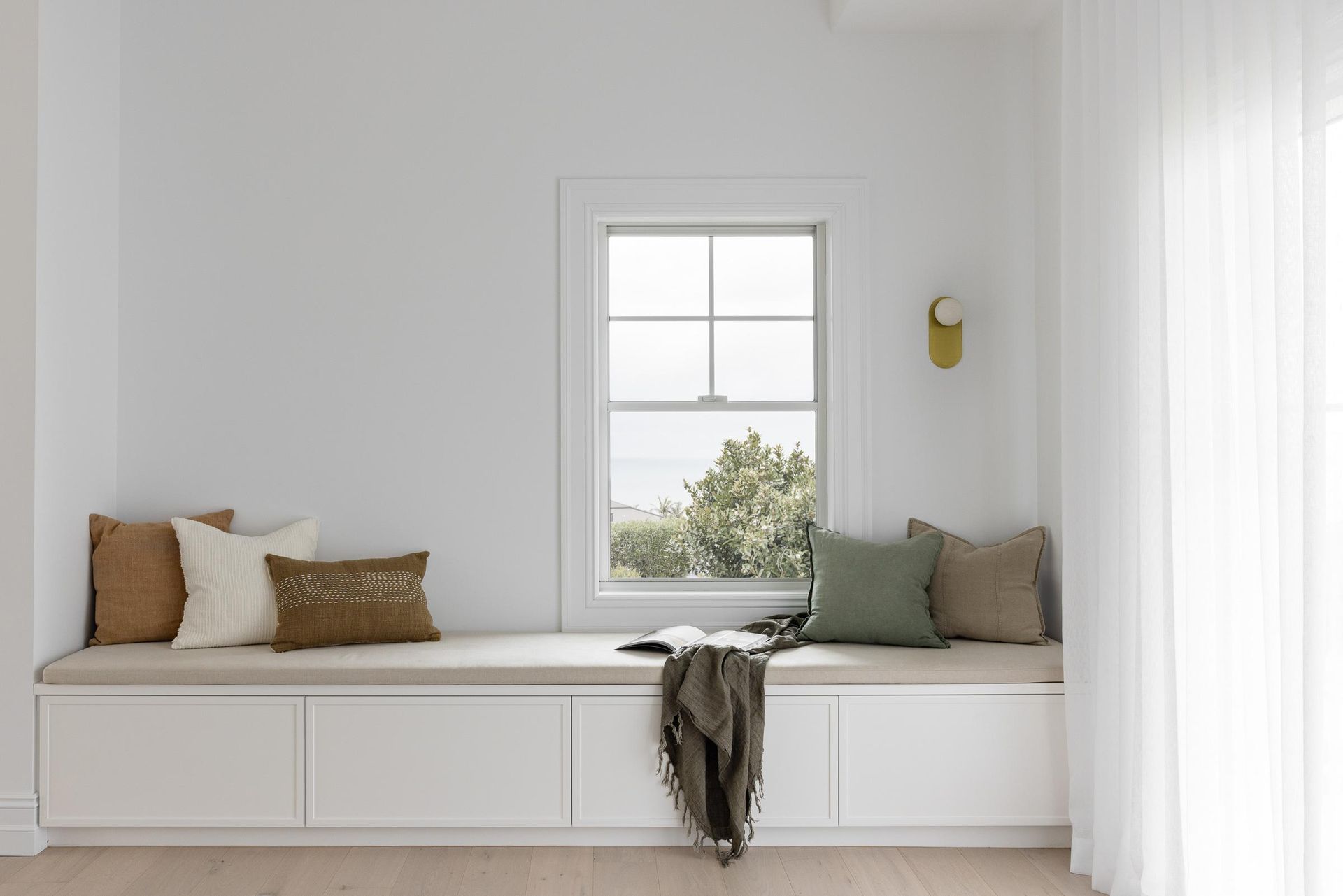There Is a Window Seat in The Corner of The Room — Goode By Design in Unanderra, NSW
