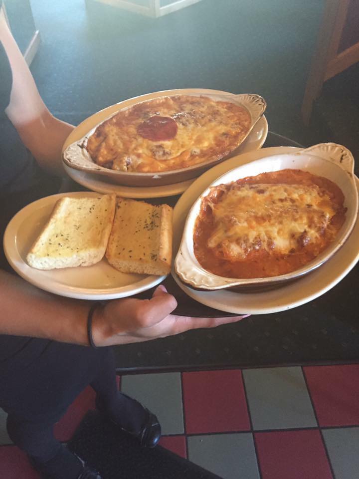 waiter carrying food