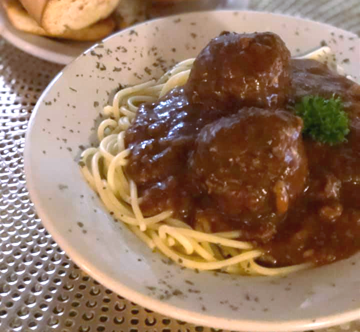 spaghetti and meatballs