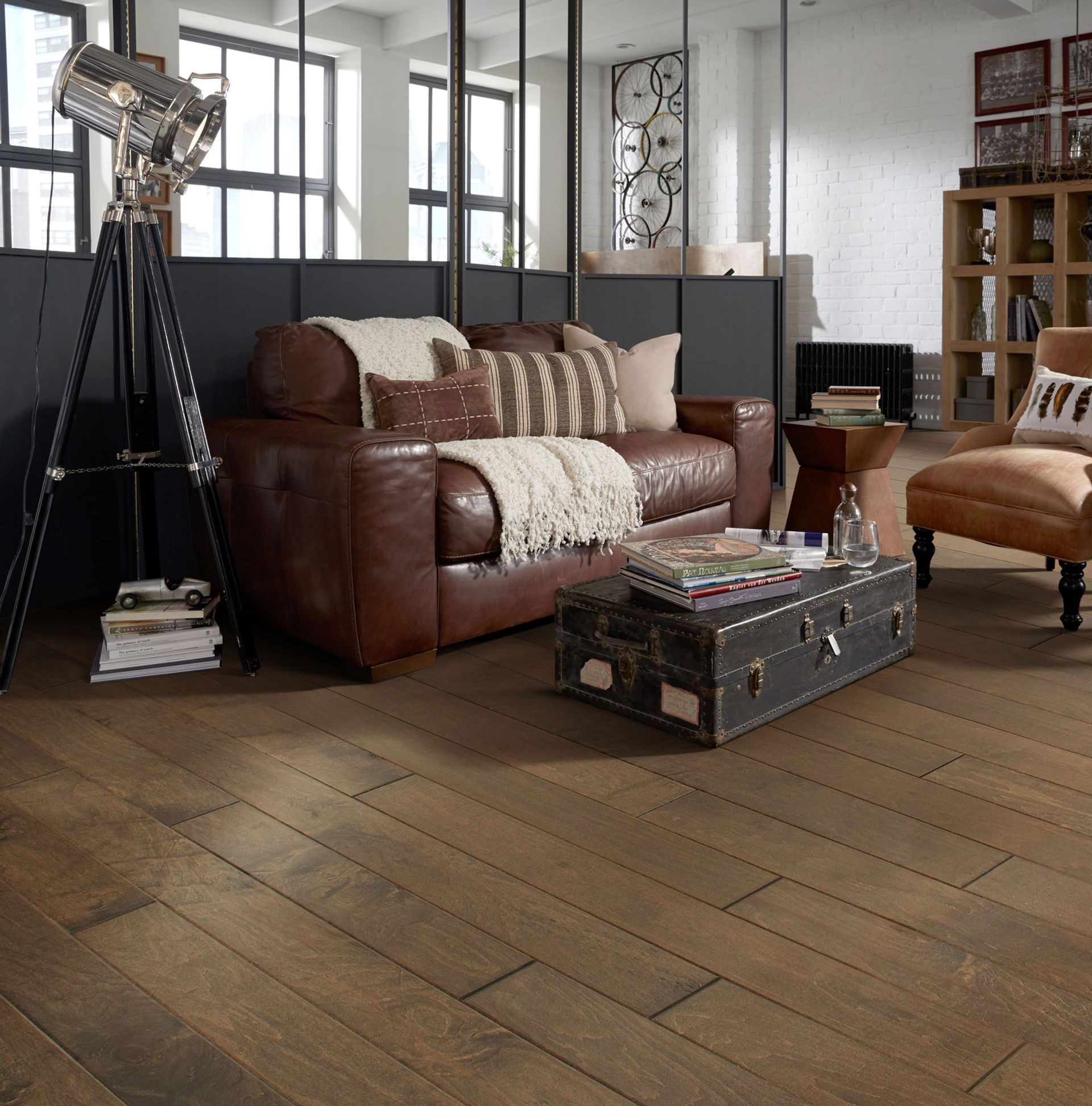 Brown Hardwood Flooring — Daytona Beach, FL — HD Flooring Inc