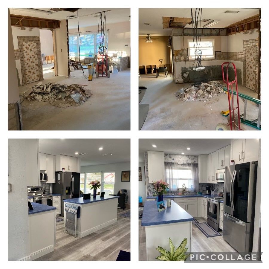 Cabinet Refinishing — Daytona Beach, FL — HD Flooring Inc