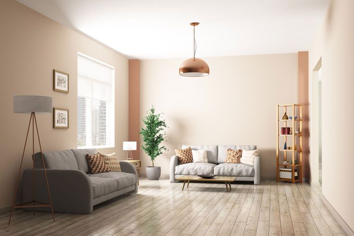 Simple Living Room — Daytona Beach, FL — HD Flooring Inc