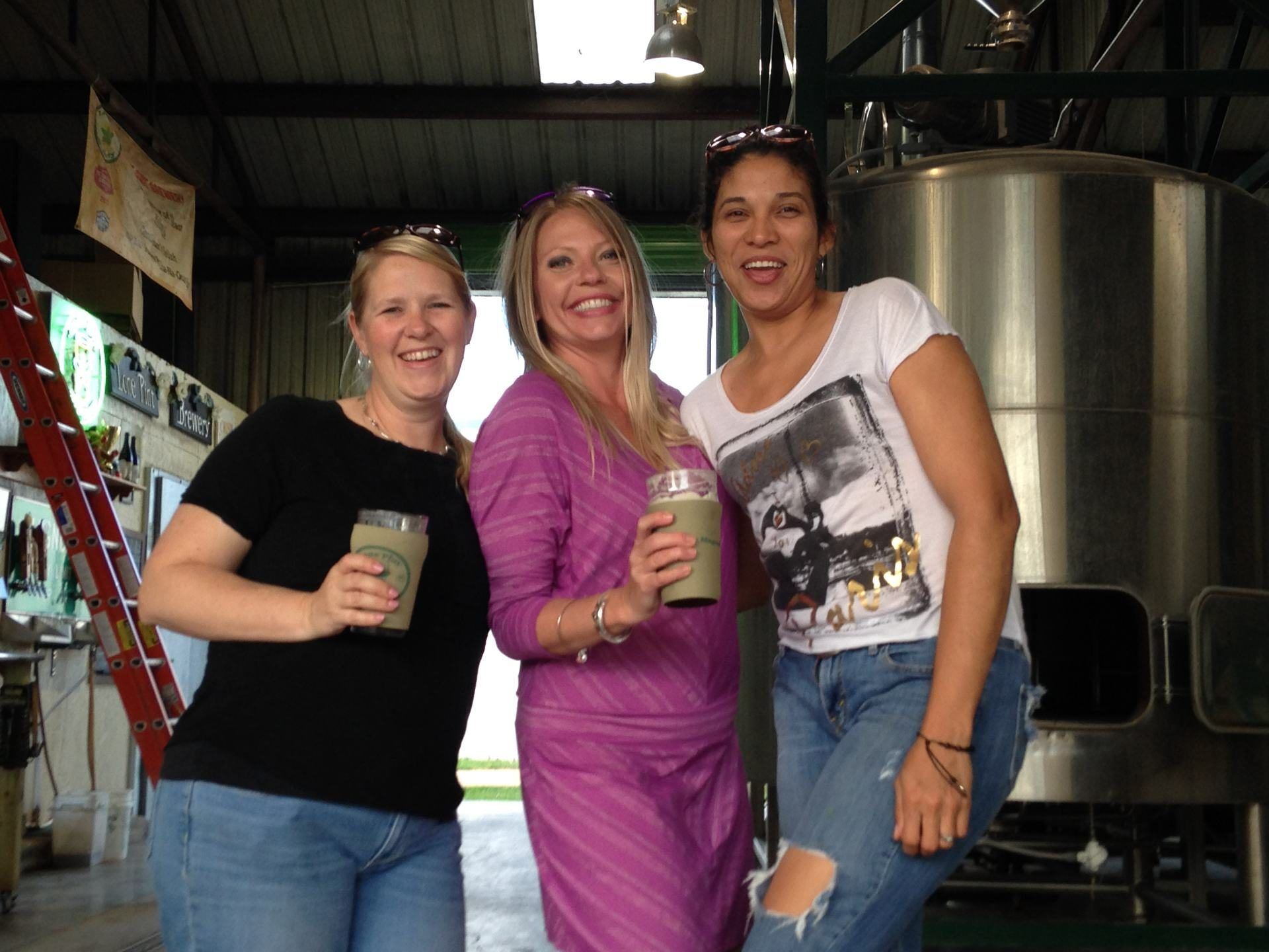 Lady's enjoying craft beer