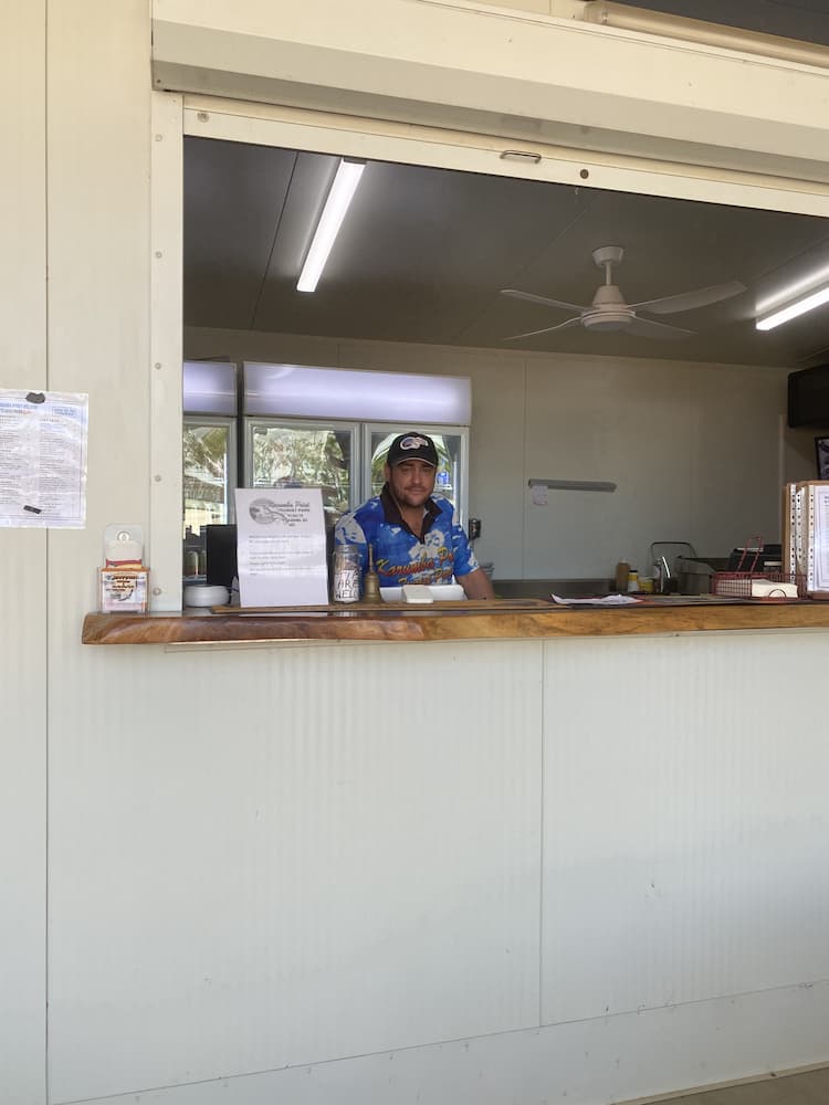Dessert Counter — Caravan Park in Karumba, NSW