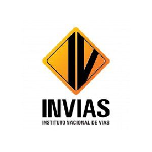 El logotipo del Instituto Nacional de Carreteras (INVIAS)