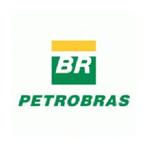 El logo de Petrobras es verde y amarillo y dice BR.