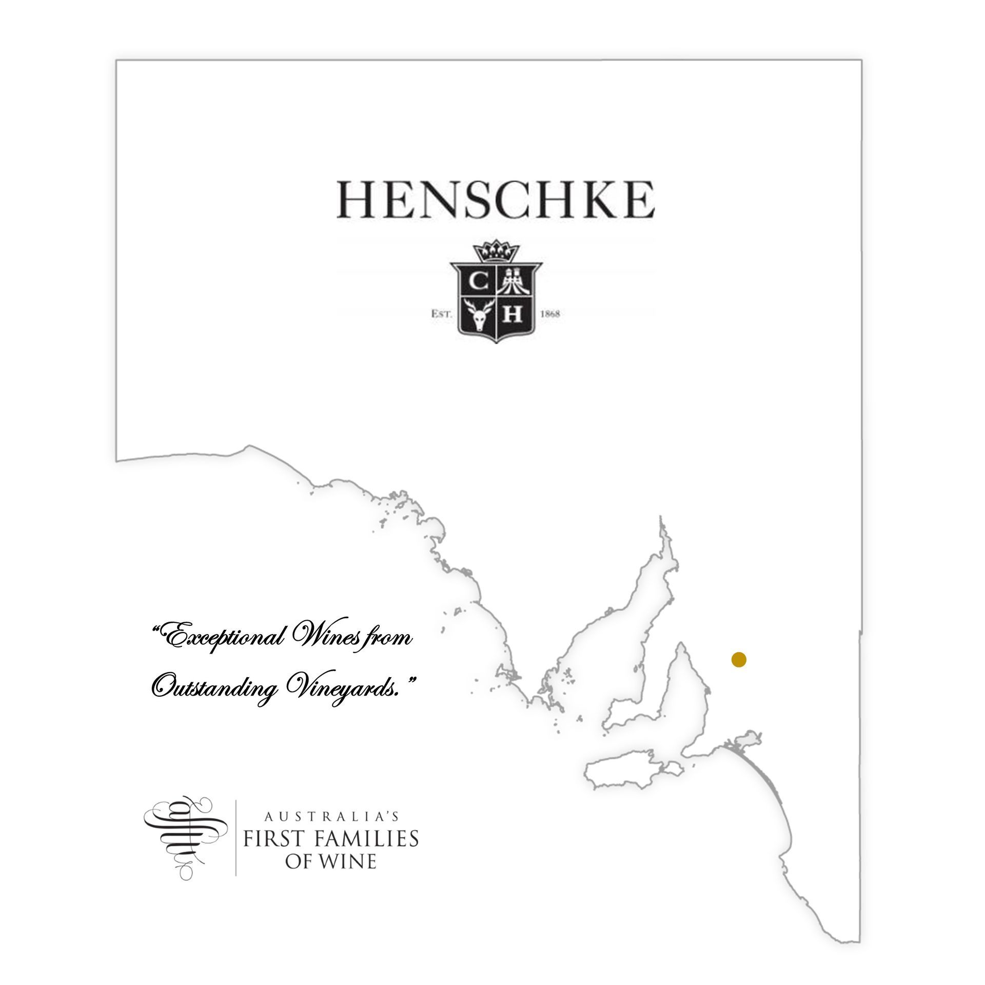 A black and white map of great western australia