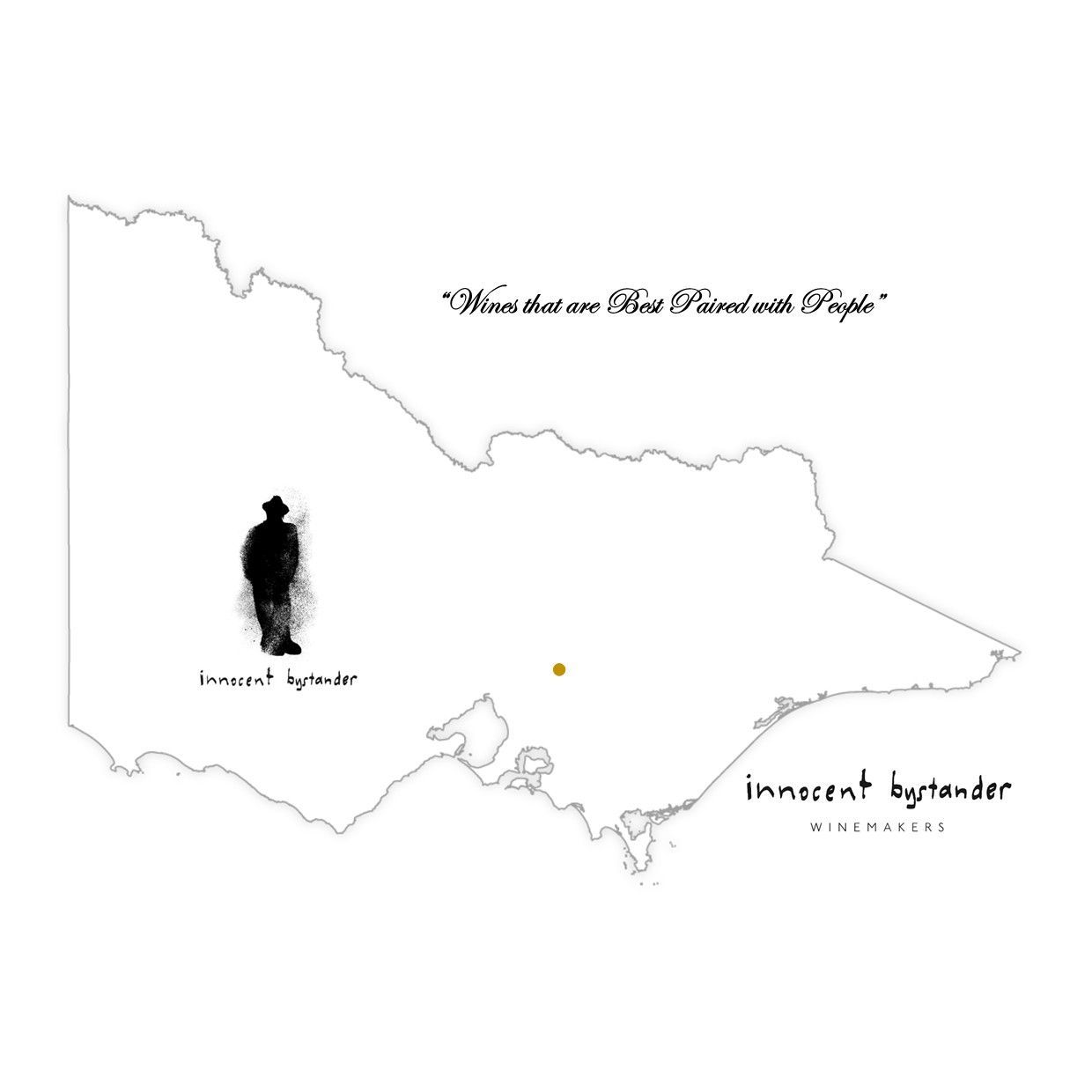 A map of a country with a mandala logo on it.