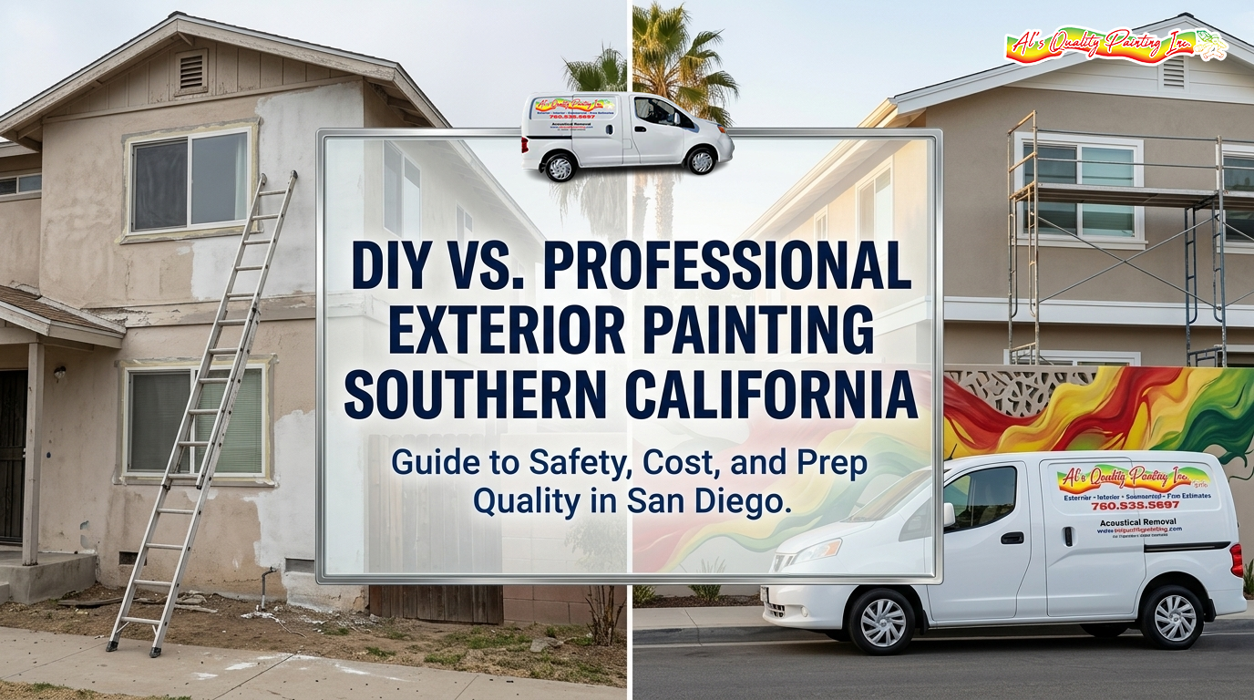 DIY vs Professional Exterior Painting in Southern California
