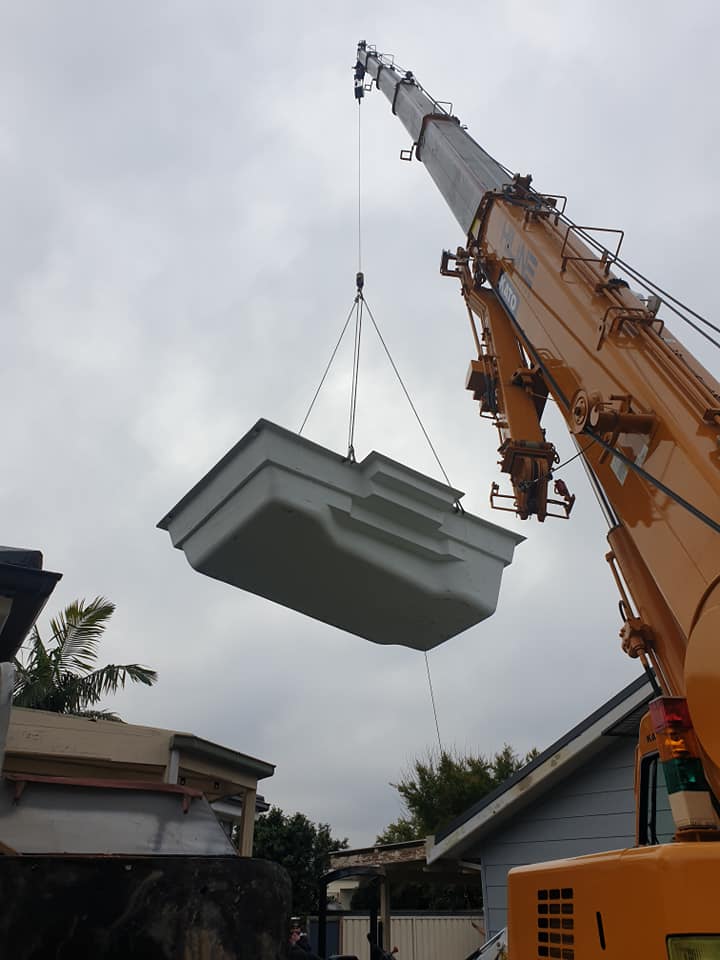 a crane lifting a heavy load