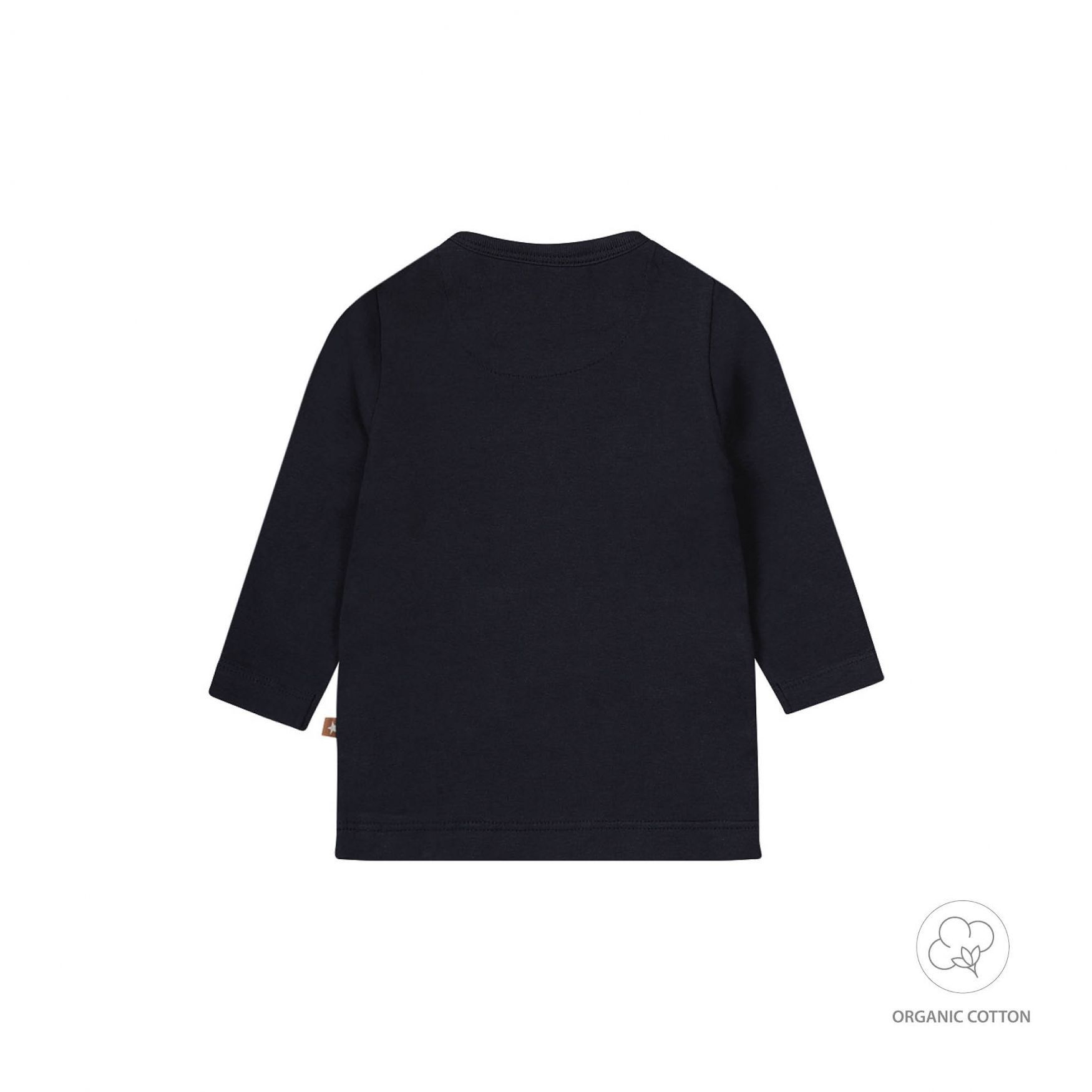 Dirkje donkerblauw giraffe shirt