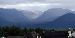 the Cairngorm Mountains