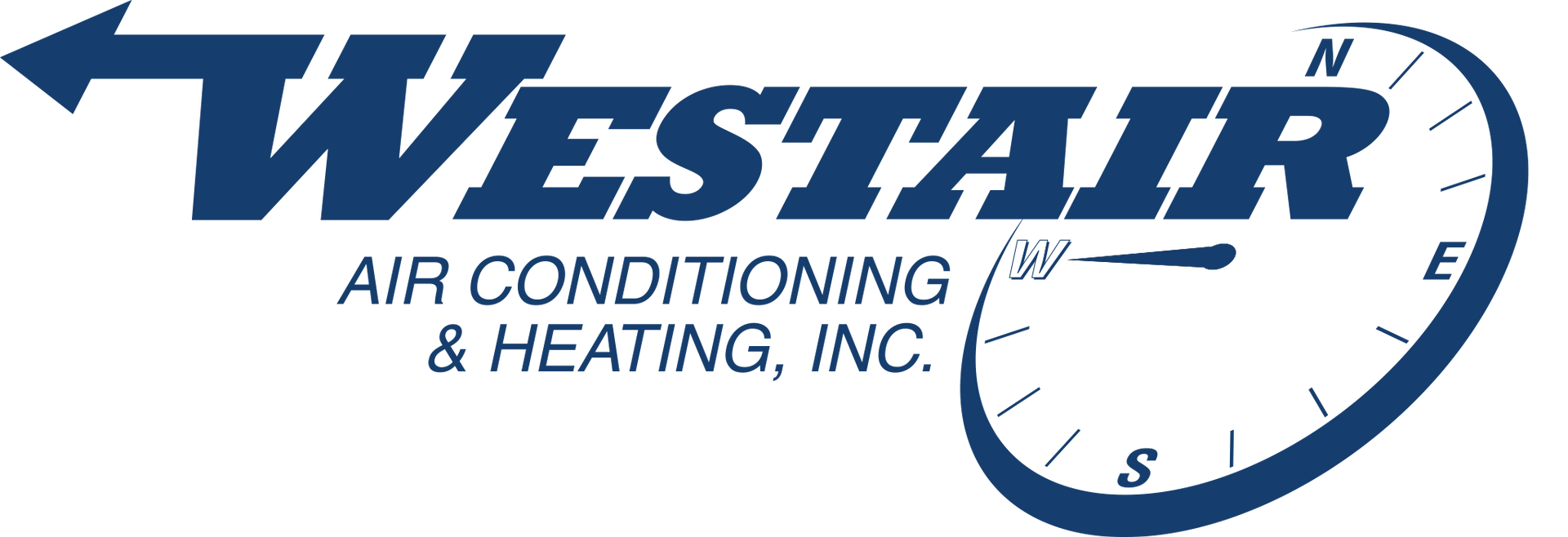 The logo for westair air conditioning and heating inc.