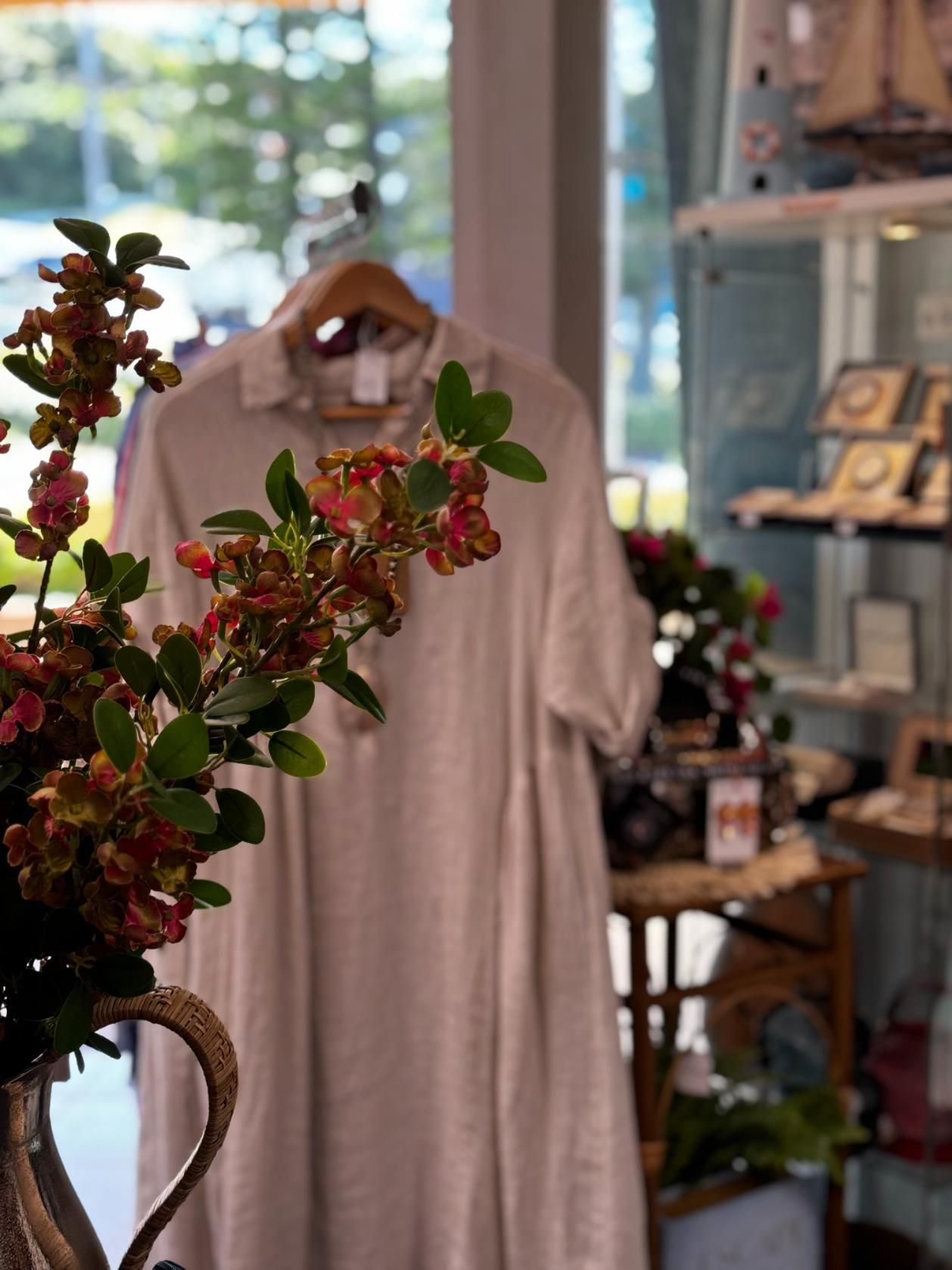 A Dress Is Hanging On A Hanger — Beach Time Trading Co In Yeppoon, QLD