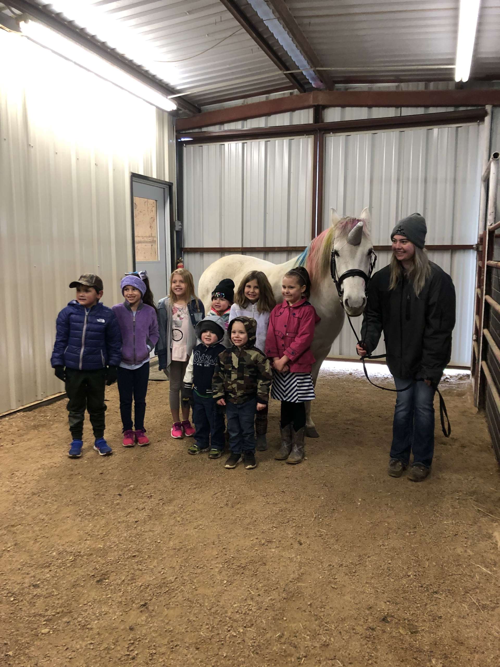 Unicorn photo opportunity