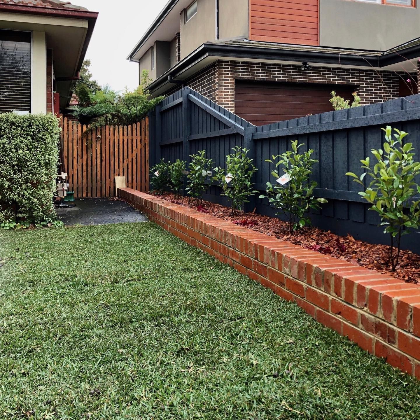 brick garden edging