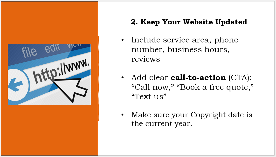 A screen shot of a website that says http://www