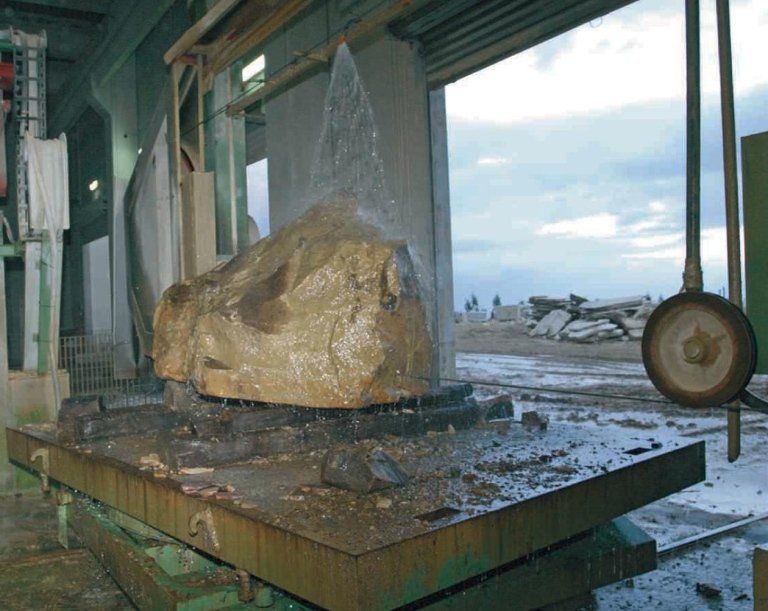 Laboratorio di lavorazione della pietra