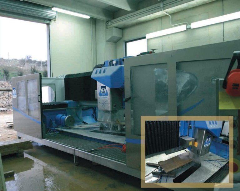 Macchinario per la lavorazione della pietra