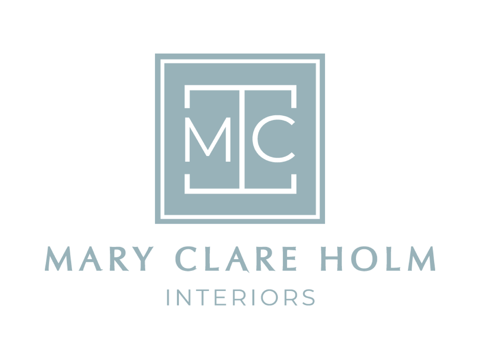 Mary Clare Holm Interiors logo.