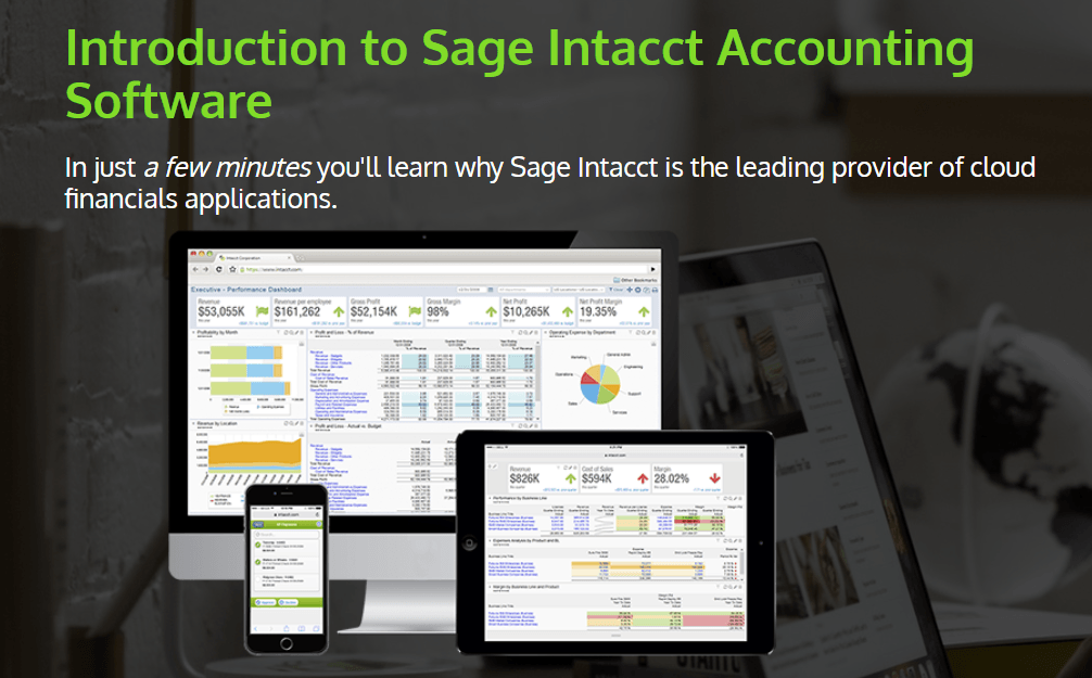 Sage Intacct Demo