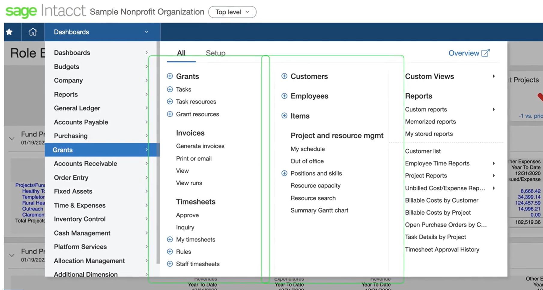 Sage Intacct for Nonprofits