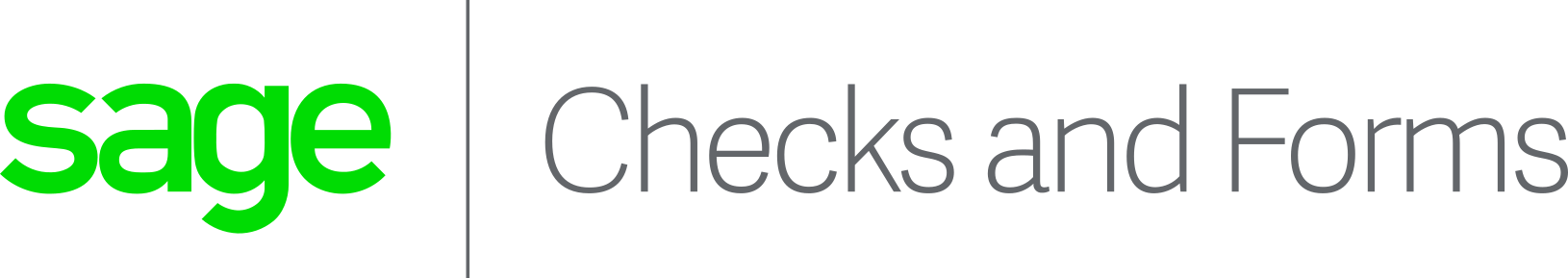 Sage Checks & Forms - Accounting Software