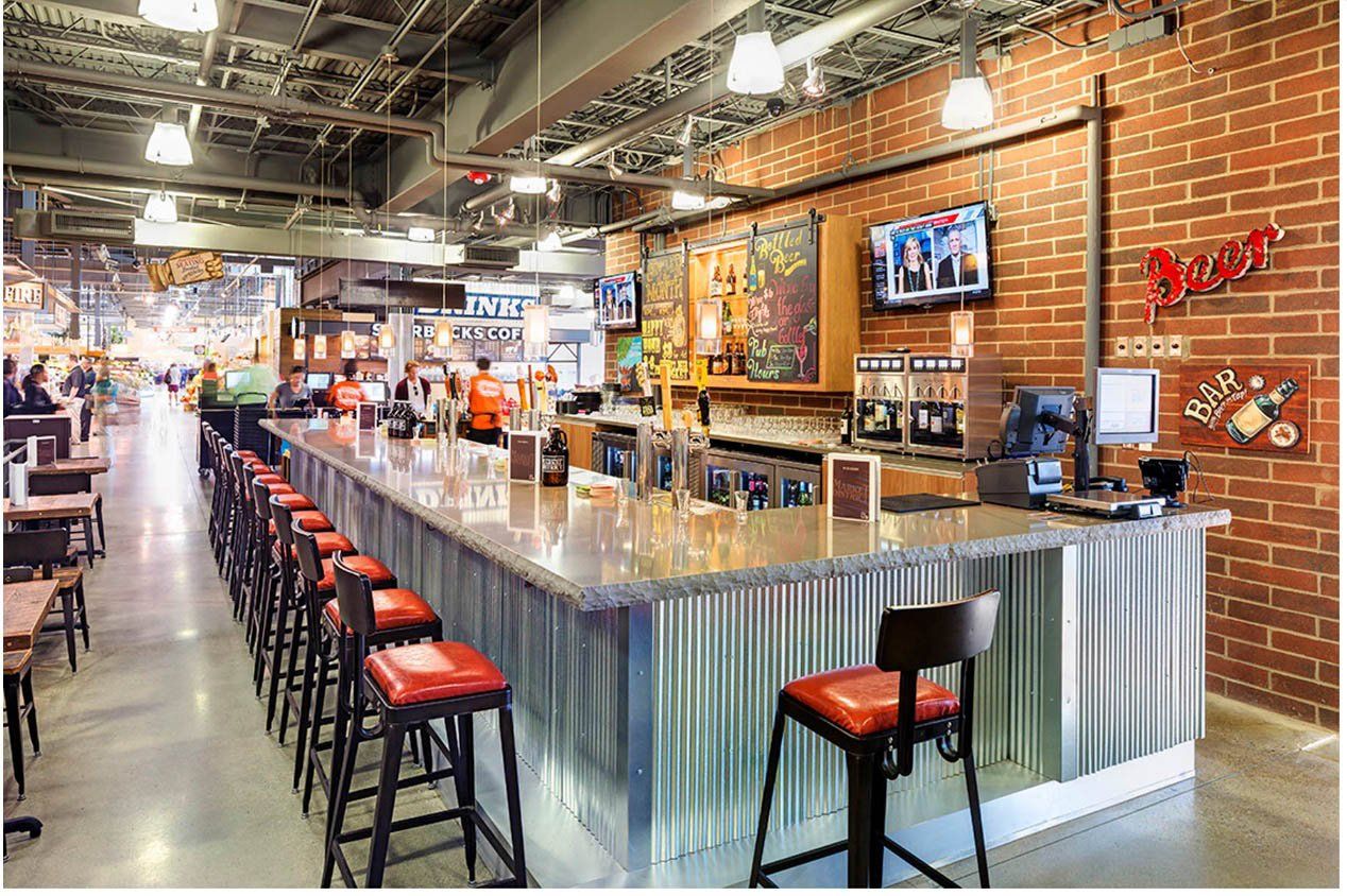 Bar seating | Market District at Giant Eagle