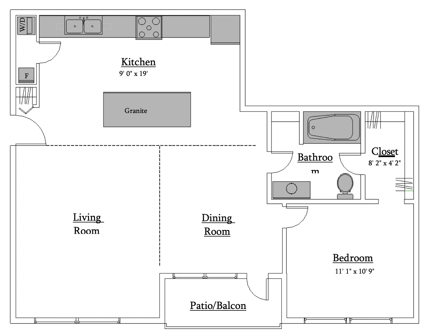 Palmer Floor plan