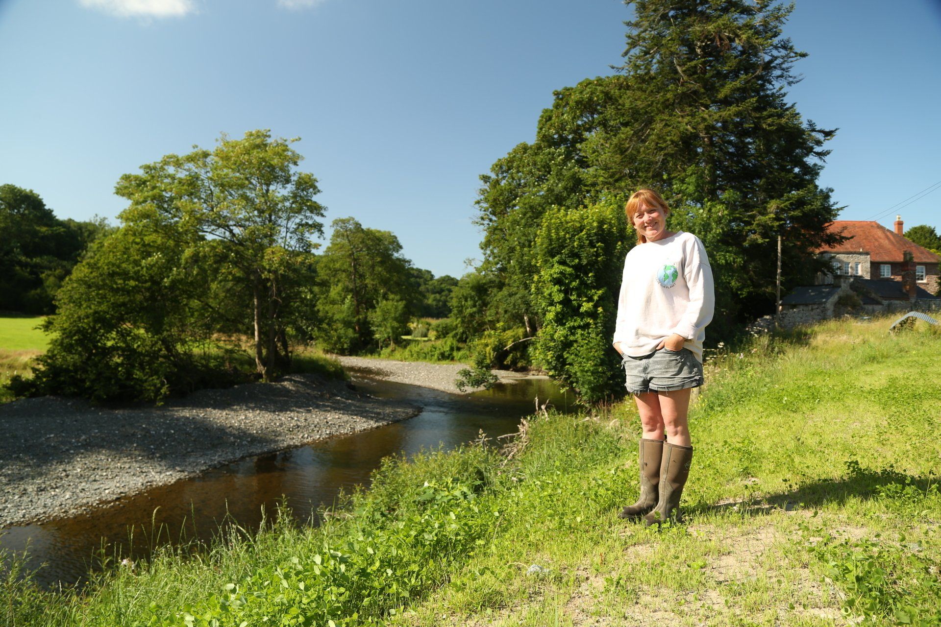 Sacha Dench, Round Britain Climate Challenge, Climate Change, Climate Crisis, COP26, Glanllyn Farm, Economics of Rewilding, Herbal Lays, Reduced Erosions, Carbon Sequestration, Rewilding, Wet Woodland, Flood Management