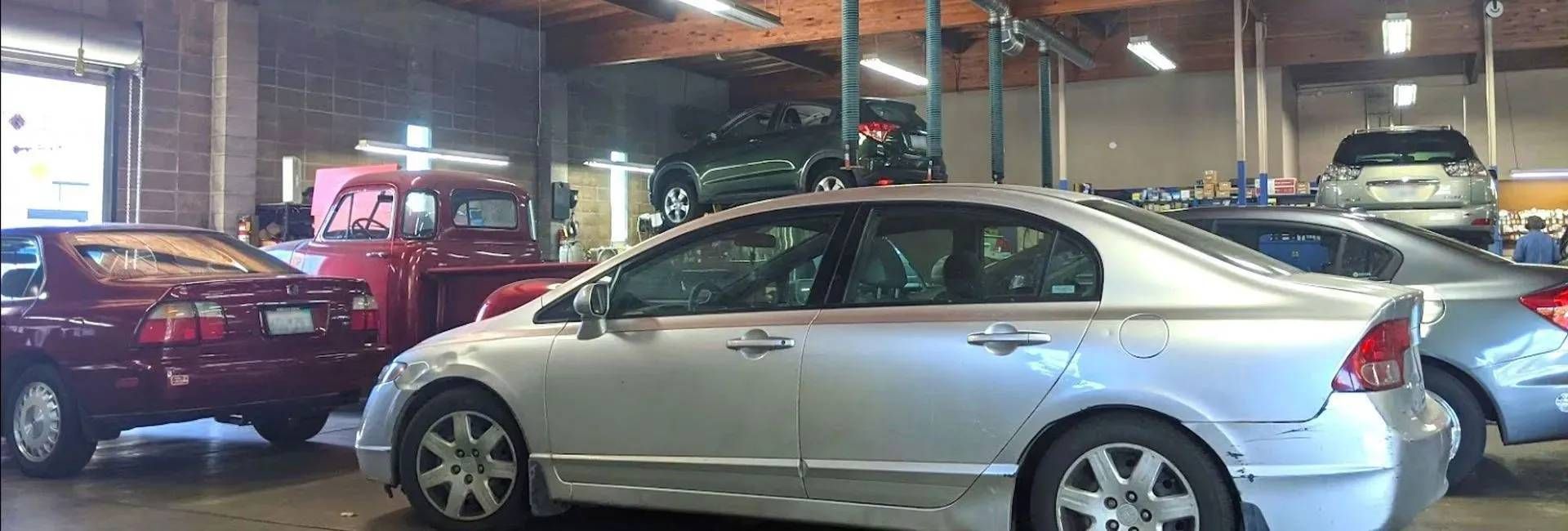 vehicles at our auto repair shop | Berkeley Minicar