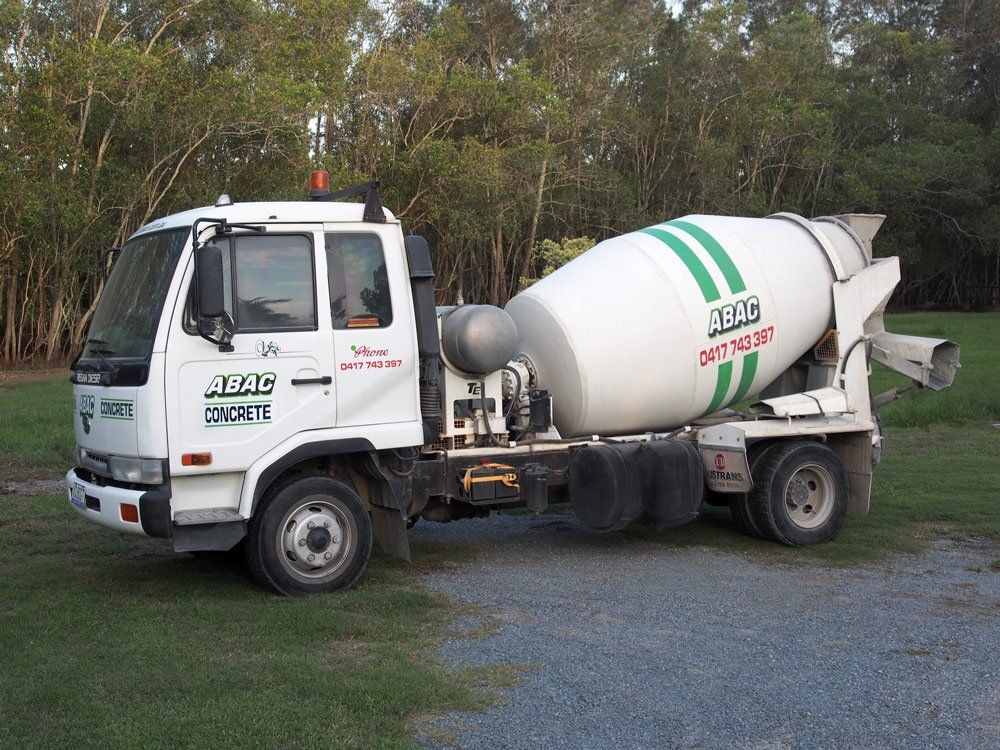 Cement Mixer Truck — Small Batch Concrete Delivery in Carrara, QLD