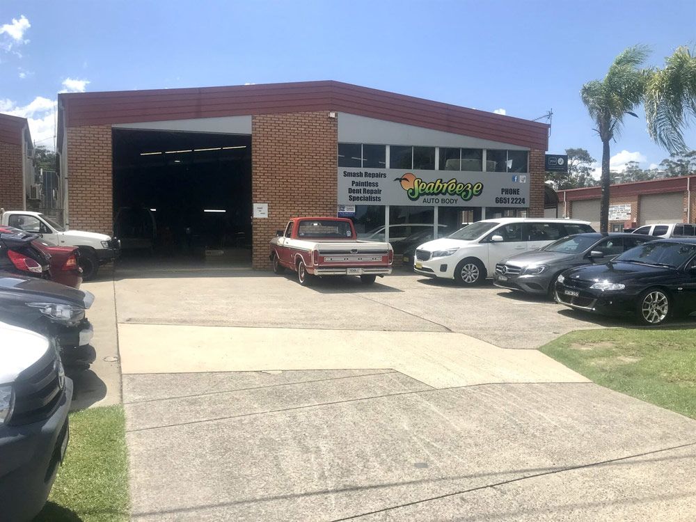 Seabreeze Auto Body Front Shop — Dent Repairs in Coffs Harbour, NSW
