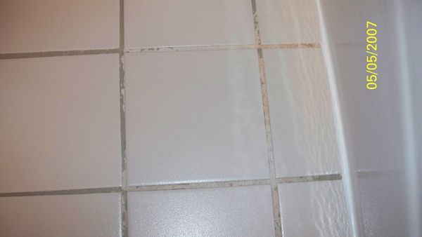 A photo of a tiled floor taken in 2007
